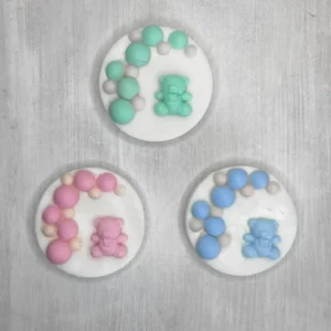 Αρωματικό θεματικό σαπουνάκι Αρκουδάκι με μπαλόνια σε βάση