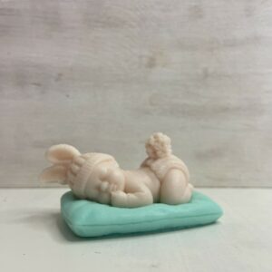 Σαπούνι γλυκερίνης μωράκι σε βεραμάν μαξιλάρι