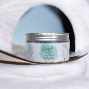 Whipped sugar scrub waterlily (νούφαρο), πίλινγκ σώματος με ζάχαρη.