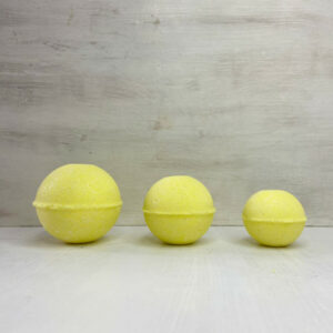 Bath Bomb Lemon. Μπάλες Οξυγόνου