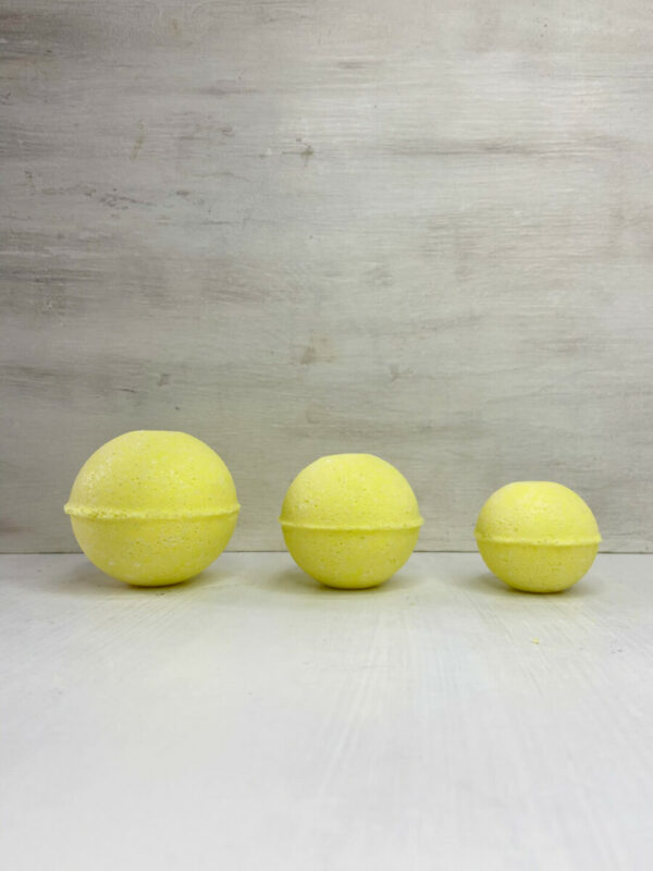 Bath Bomb Lemon. Μπάλες Οξυγόνου