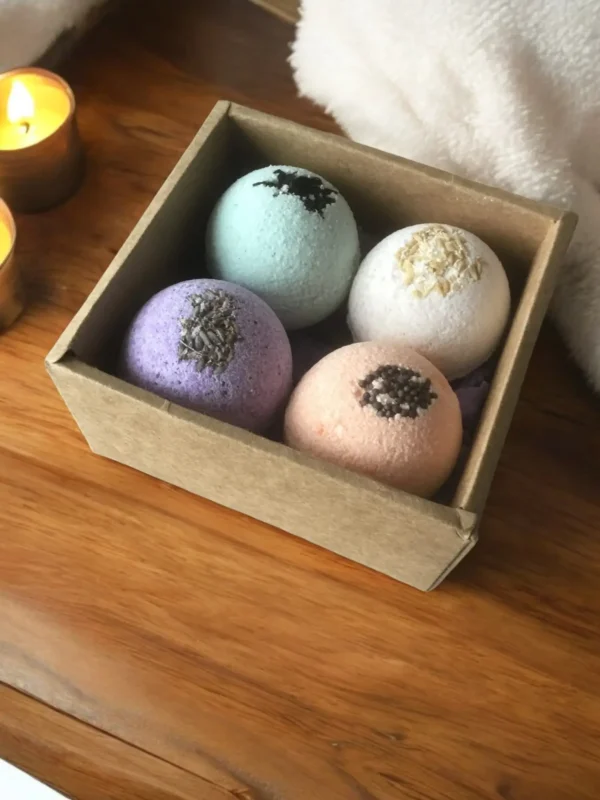 Luxury bath bomb collection