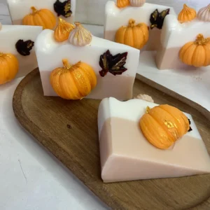 Pumpkin soap cake. Σαπουνότουρτα κολυκύθα