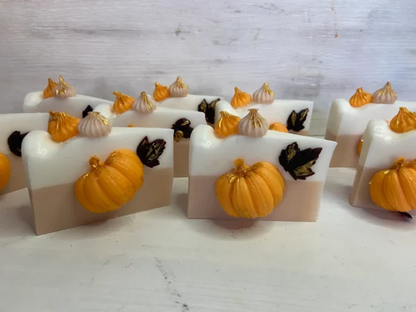 Pumpkin soap cake. Σαπουνότουρτα κολυκύθα