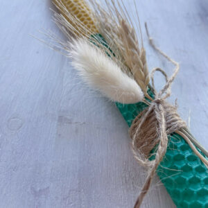 Λαμπάδα Κηρήθρα Πράσινη 30εκ