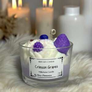 Crimson Grapes Milkshake Soy Candle