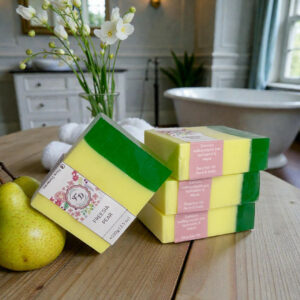 Αρωματικό σαπούνι γλυκερίνης Freesia Pear / Αχλάδι Φρέζια